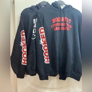 Gildan Men’s Hooded Sweatshirts, Colors-Black, Size XL